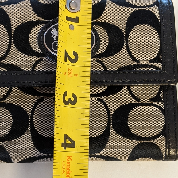 Black Coach and Wallet - Picture 12 of 13